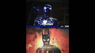 Spider-Man Symbiote Insomniac Vs Batman Sskjl