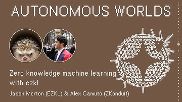 Zero knowledge machine learning with ezkl