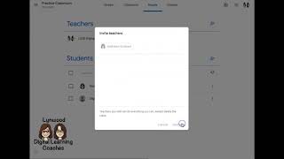 Google Classroom: Add a Co-Teacher