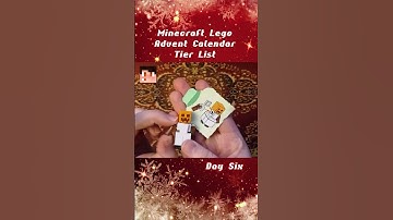 Minecraft Lego Advent Calendar Tier List - Day Six! #mlactl #legoadvent #minecraft