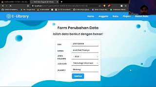 Andi Dwi Prastyo 09 E-Library | UAS WEB