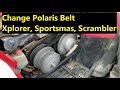 Change Polaris Xplorer, Scrambler, Sportsman Belt