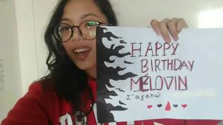 Happy birthday, Melovin! With love, from melovinators all over the world.❤️