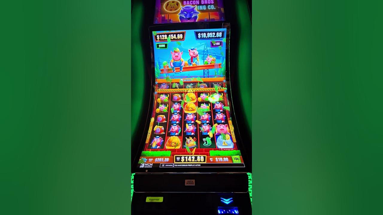 Nice Line Pay on Huff n Puff High Rise $10 Bet #slot #casino # ...