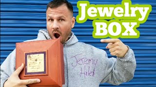 FOUND JEWELRY BOX I Bought Abandoned Storage Unit Locker Opening Mystery Boxes Storage Wars Auction