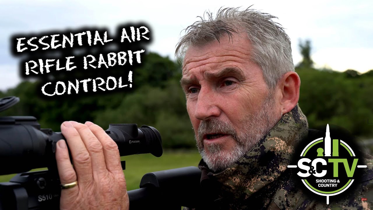 S&C TV Air rifle hunting 8 Essential air rifle rabbit control with Mick Garvey YouTube