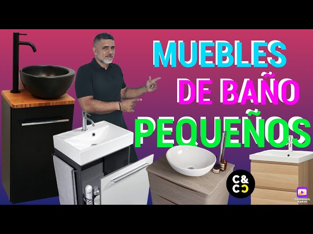 Muebles para baño pequeño: Ideas y recomendaciones para acertar - Muebles  de Baño Los Pedroches