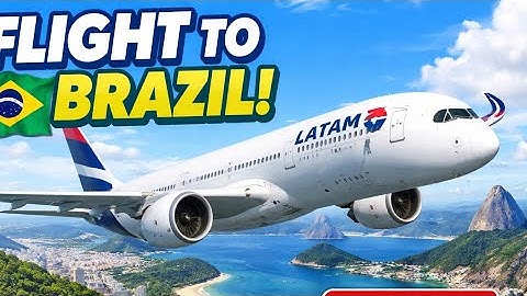 🔴 IFS - Infinite Flight Simulator Live || Brazil flight || Latam airlines A350 || LIVE IFS