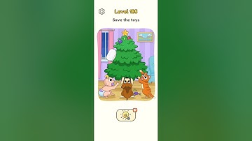 DOP 5 delete one part level 185 walkthrough solution #ios #andriod