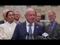WATCH: Trump and Hegseth 'picked the wrong guy,' Sen. Kelly says outside court