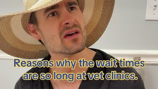 Reasons for long veterinary hospital wait times - Ep 12