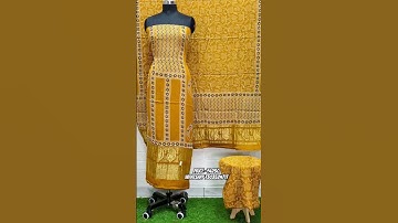 Naxi Pallu Suit With Ajrakh Hand Block Print Dupatta #fashion #explore #onlineshopping #shorts