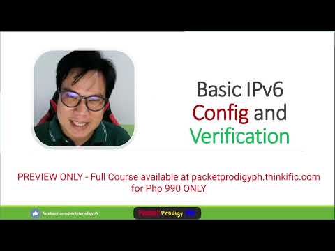 CCNA C08-09 - Basic IPv6 Config and Verification