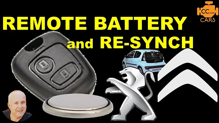 New Citroen C1 Remote Battery & Re-Synch to Car - DayDayNews