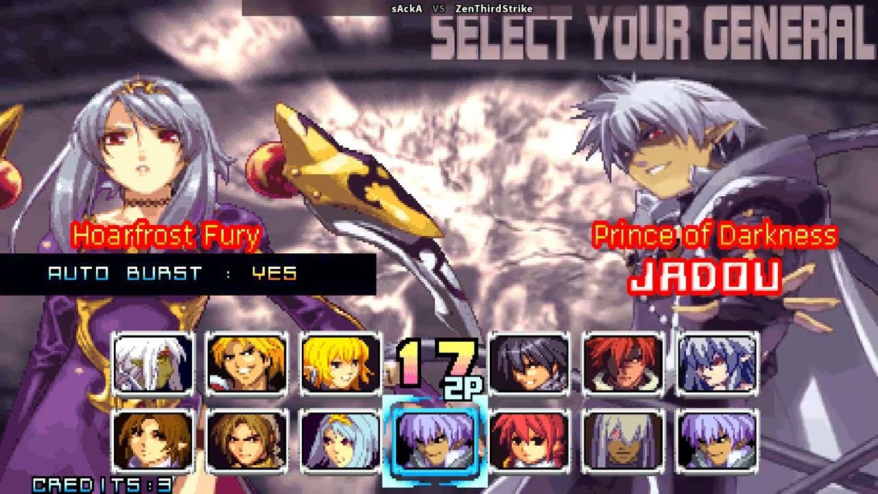 Spectral vs Generation - sAckA vs ZenThirdStrike ROLLBACK NETCODE