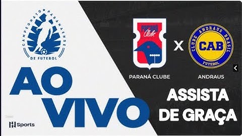 PARANÁ x ANDRAUS | 3ª RODADA | CAMPEONATO PARANAENSE 2025