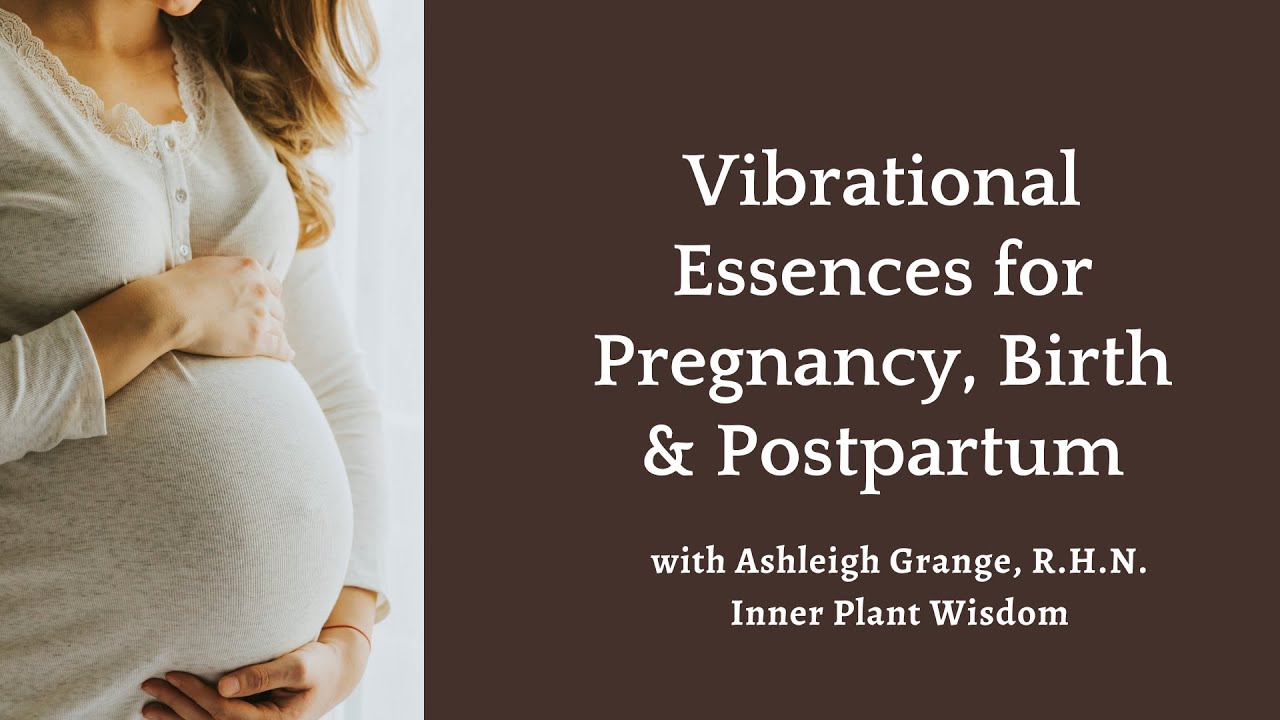 Vibrational and Flower Essences for Pregnancy, Birth and Postpartum & Healing