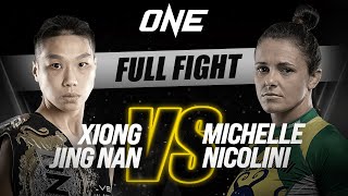 Xiong Jing Nan vs. Michelle Nicolini | ONE Championship Full Fight