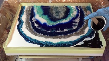 29. Making a Resin Geode.  Part 3.