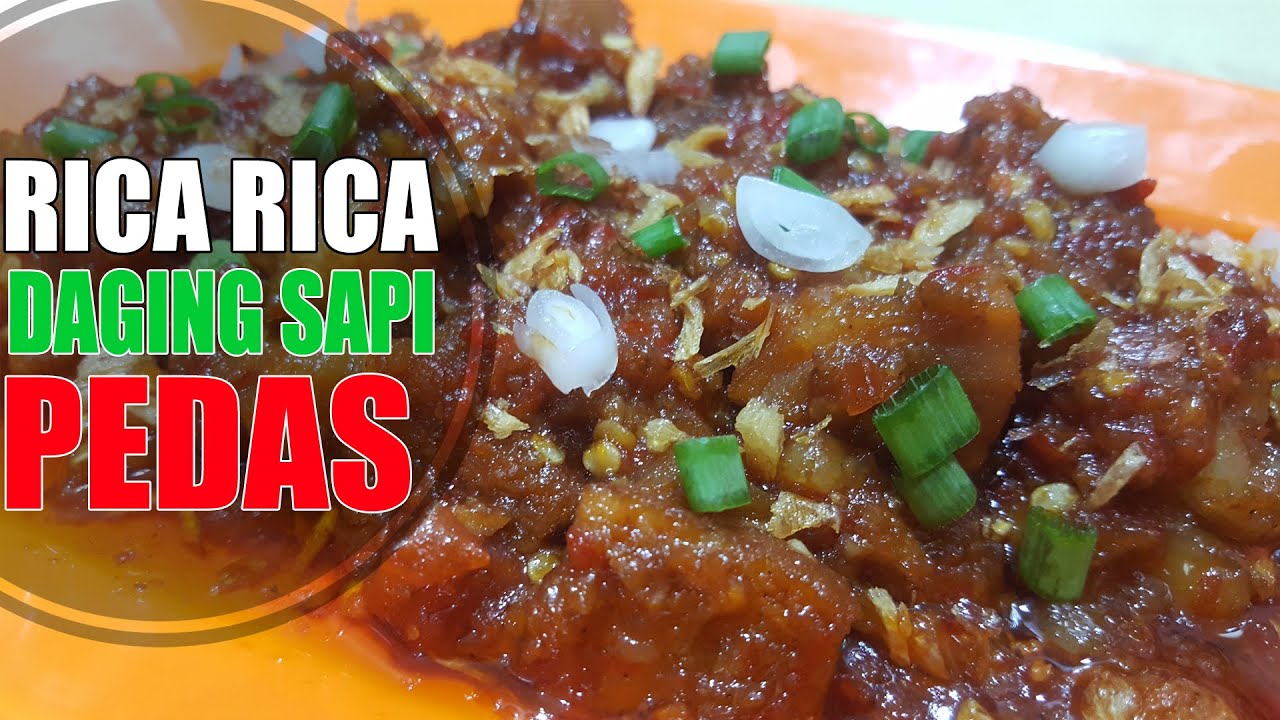 Resep dan Cara Mudah Memasak Rica Rica Daging Sapi Level Pedas Enak dan Lezat - YouTube