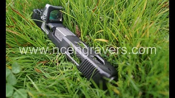 NCEngravers.com  - Glock 17 - RMR Cutting / CNC Milling