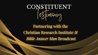 The Life Changing Impact of CRI and the Bible Answer Man Broadcast