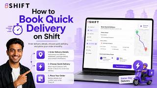 How to Book Quick Delivery on Shift