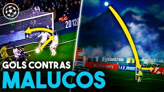 25 GOLS CONTRA extremamente BIZARROS