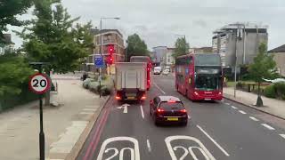 Full Route Visual ~ Bus Route N250 : Brixton  Croydon Town Centre