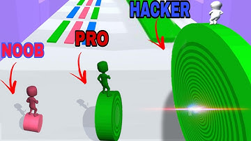 NOOB VS PRO VS HACKER -Layers Roll