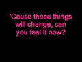 Taylor Swift-Change Lyrics