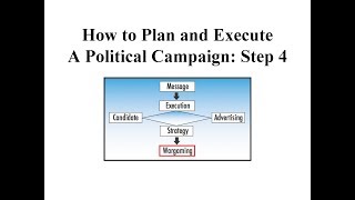 How to Plan and Execute a Political Campaign. Step 4