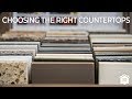 How to Choose the Right Countertops | A How to Home Guide