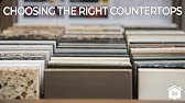 How to choose the right kitchen countertop material? - YouTube