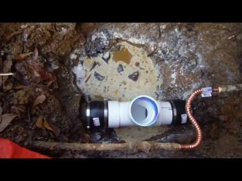 How to Connect Concrete Pipe to Cast Iron Pipe or PVC Pipe