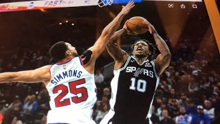 San Antonio Spurs Vs Philadelphia 76ers part 2