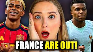 SPAIN JUST KNOCKED FRANCE OUT OF THE WORLD CUP (reaction)