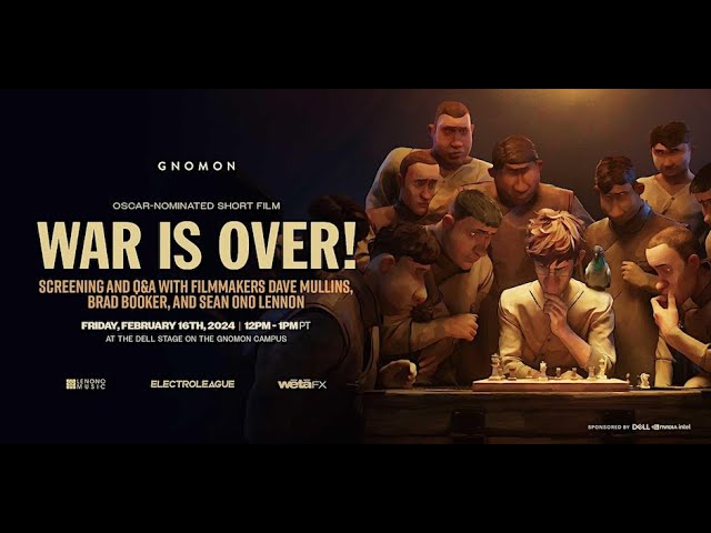 WAR IS OVER! Inspired by the Music of John & Yoko - Making of - Wētā FX - YouTube