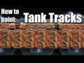 How to paint the tank tracks?