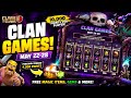 MAY CLAN GAMES UPDATE ⚔️ FULL REWARDS EXPLAINED