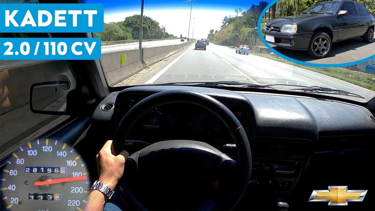 KADETT GLS 2.0 UM DOS CARROS MAIS RÁPIDOS DA DECADA DE 90 SE MANTÉM FORTE! MELHOR QUE GOL QUADRADO?