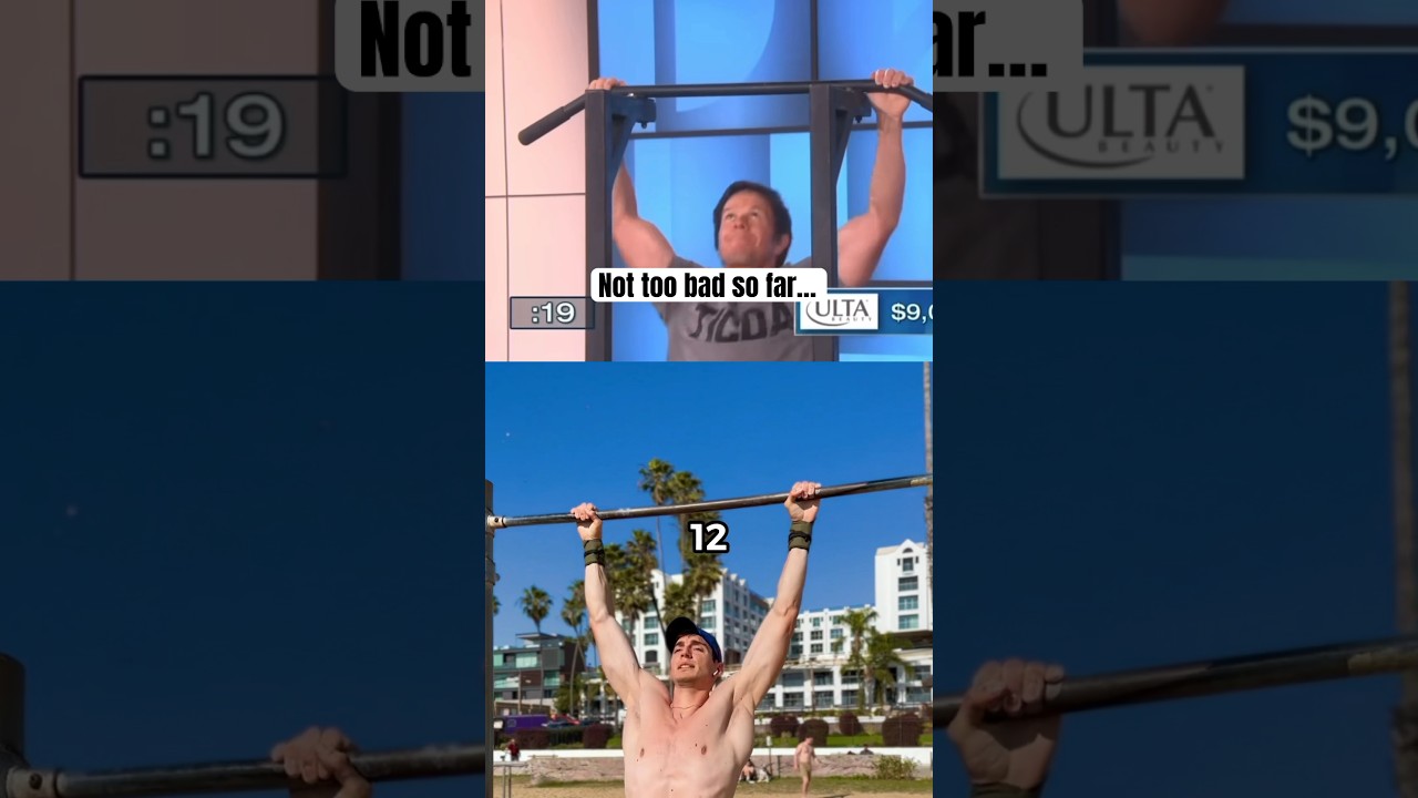 Can I Do More Pull-ups Than MARK WAHLBERG? (40+ Pull-ups 🤯)