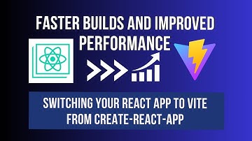 Switching Your React App to VITE from Create-React-App | Faster Builds and Improved Performance!