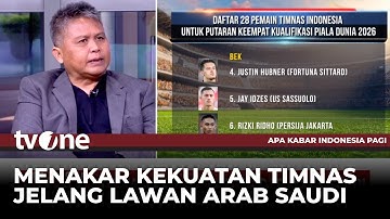 Daftar 28 Pemain Timnas Indonesia untuk Putaran Keempat Kualifikasi Piala Dunia 2026 | tvOne