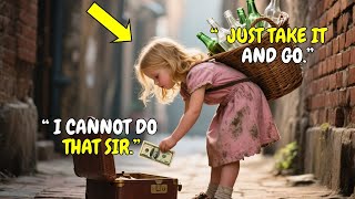 Poor Girl Struggles to Earn Money to Save Grandma — The Millionaire Is Shocked When She Refuses His