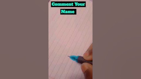 Anamika Writing in cersiv| #handwriting #calligraphy #shorts