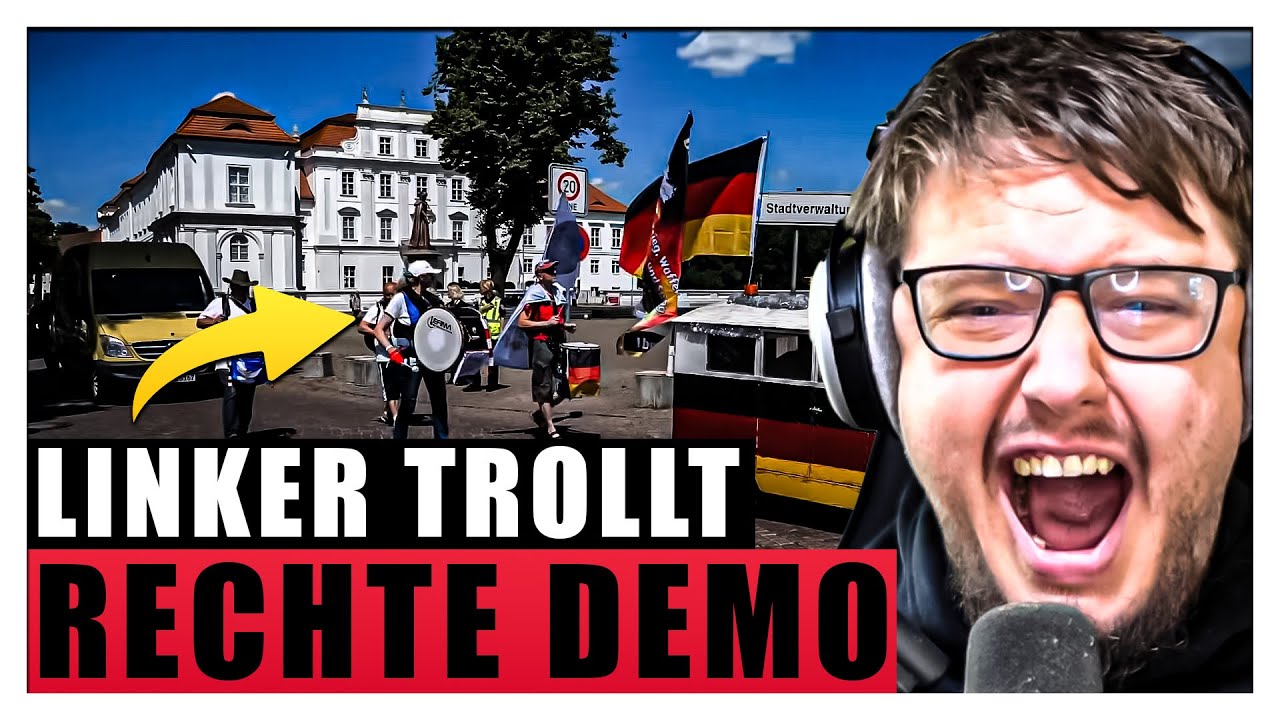 LINKER TROLLT auf RECHTER DEMO! | Karl reagiert auf @DemoQusi
