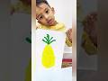 easy dot pineapple painting# shorts# kids activity# easy art# artfor kids # taksh creative time🤗🤗🤗🤗🤗