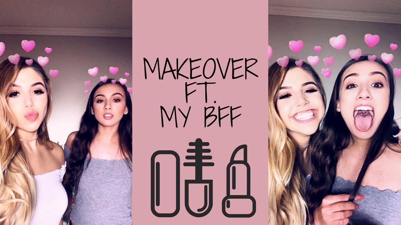 BEST FRIEND TAG + MAKEOVER - YouTube