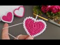 Wow!...💓💗🩷 Super idea.Very easy cute crochet heart. Crochet valentine's Day heart
